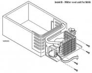 Indel B UR35 12/24V MAN TGA/TGX Kompressor kühlbox