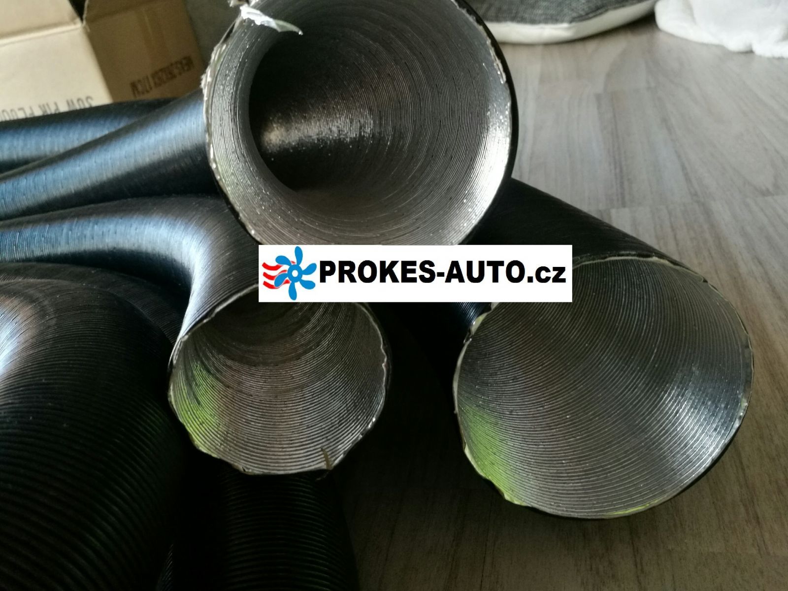 Flexiblen Schlauch Heißluft D 90mm / APK aluminium, paper, plastic / 90395A  / 102114370000 / APK90