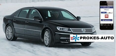 Webasto Umbausatz VW Phaeton CLIMATRONIC inclusiv Handy Bedienung TC4