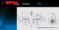 SPAL Lüfter 24V Verdampfer radial 008-B46-02 / 3 Drehzahl