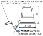 BRITAX LED-Leuchtfeuer für Magnet Typ B94