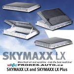 MaxxAir SkyMaxx LX Plus, 700 x 500mm, Dachfenster mit LED-Beleuchtung, Dach 23-42mm AIRXCEL