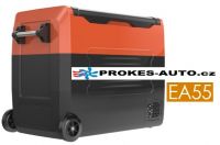 Eurgeen EA55 Kompressor Kühlbox 55L 12/24V / 100/240V +10 to -20ºC Zwei-Zonen