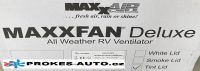 MaxxAir MaxxFan Deluxe 12V Dachlüftung durchsichtig Maxfan AIRXCEL