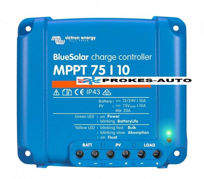 Victron Energy SmartSolar MPPT SMART Solarregler 12/24V 15A 75V