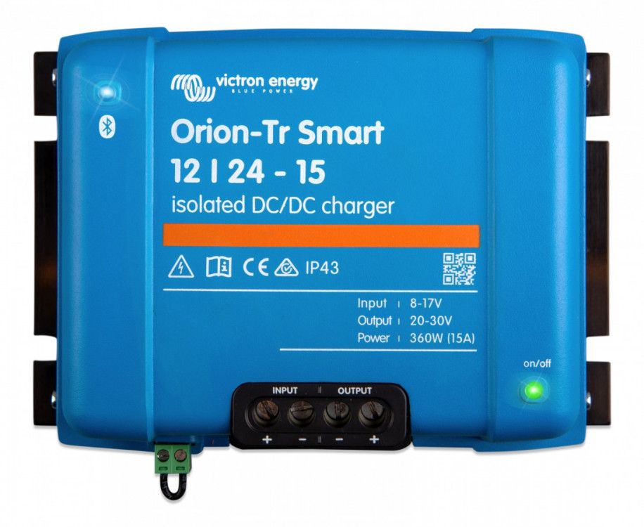 Orion-Tr 12/24-15A SMART DC/DC Ladegerät isoliert Victron Energy