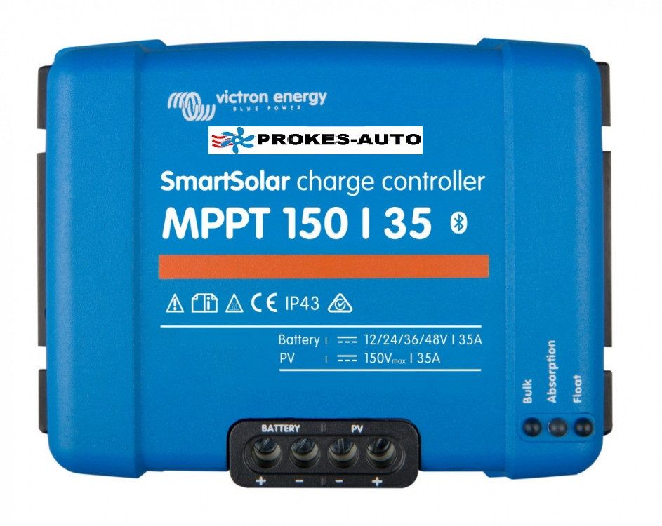 SmartSolar MPPT 150/35 Regler 12/24 / 48V 35A 150V mit Bluetooth Victron  Energy