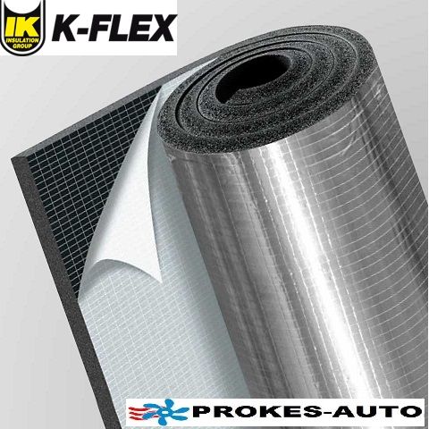 K-Flex-Isolierung 12 mm selbstklebend mit ALU-Kaschierung 22,5 m2 L’isolante K‑FLEX